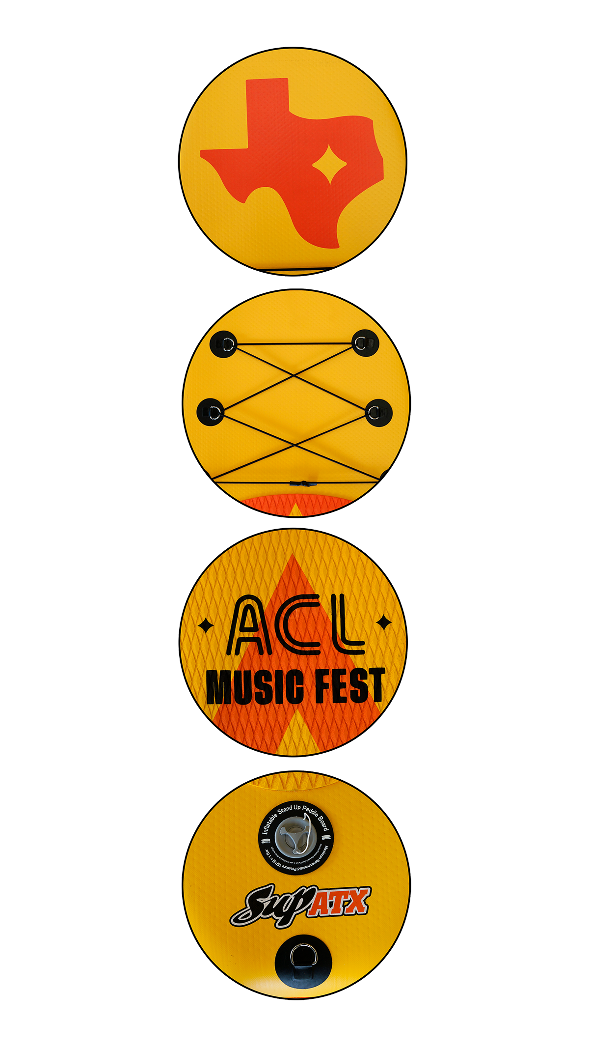 Austin City Limits Inflatable SUP Package