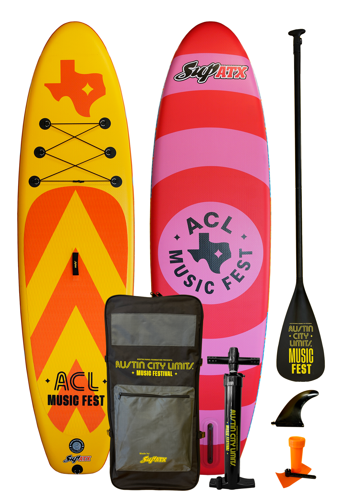 Austin City Limits Inflatable SUP Package